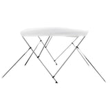 vidaXL Auvent bimini à 3 arceaux Bleu 183x140x137 cm