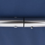vidaXL Auvent bimini à 3 arceaux Bleu 183x140x137 cm