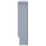 vidaXL Cache-radiateurs 2 pcs blanc MDF 172 cm