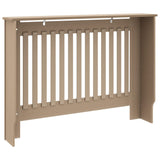 vidaXL Cache-radiateurs 2 pcs blanc MDF 172 cm