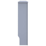 vidaXL Cache-radiateurs 2 pcs blanc MDF 172 cm