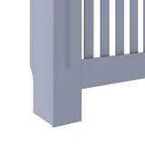 vidaXL Cache-radiateurs 2 pcs blanc MDF 172 cm