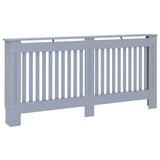 vidaXL Cache-radiateurs 2 pcs blanc MDF 172 cm