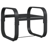 vidaXL Chaise longue Aluminium et textilène