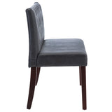 vidaXL Banc 120 cm Gris Similicuir daim