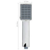 vidaXL Pomme de douche à main avec tuyau de 1,5 m Chrome