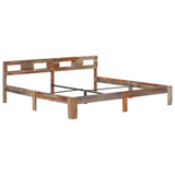 vidaXL Cadre de lit Bois massif 200x200 cm
