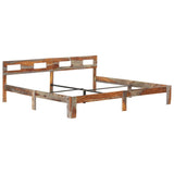 vidaXL Cadre de lit Bois massif 200x200 cm