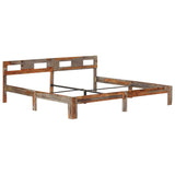 vidaXL Cadre de lit Bois massif 200x200 cm