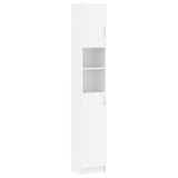 vidaXL Ensemble de meuble pour machine à laver Blanc Aggloméré