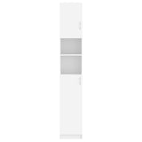 vidaXL Ensemble de meuble pour machine à laver Blanc Aggloméré