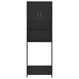 vidaXL Ensemble de meuble pour machine à laver Blanc Aggloméré