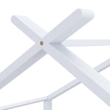 vidaXL Cadre de lit d'enfant Gris Bois de pin massif 90x200 cm