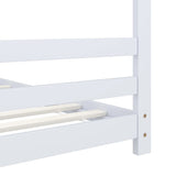 vidaXL Cadre de lit d'enfant Gris Bois de pin massif 90x200 cm