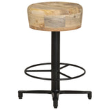 vidaXL Tabourets de bar lot de 2 52 cm bois de manguier massif