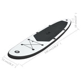 vidaXL Ensemble de planches SUP gonflables Bleu et blanc