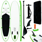 vidaXL Ensemble de planches SUP gonflables Bleu et blanc