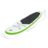 vidaXL Ensemble de planches SUP gonflables Bleu et blanc