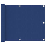 vidaXL Écran de balcon Bleu 75x600 cm Tissu Oxford