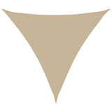 vidaXL Voile de parasol tissu oxford triangulaire 5x5x5 m blanc (plusieurs options disponibles)