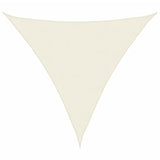 vidaXL Voile de parasol tissu oxford triangulaire 5x5x5 m blanc