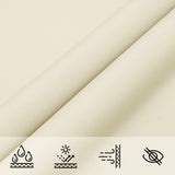 vidaXL Voile de parasol tissu oxford triangulaire 5x5x5 m blanc