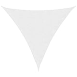 vidaXL Voile de parasol tissu oxford triangulaire 5x5x5 m blanc