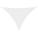 vidaXL Voile de parasol tissu oxford triangulaire 5x5x5 m blanc