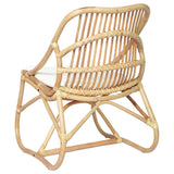 vidaXL Chaise en rotin Gris Lin