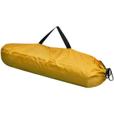 vidaXL Tente de douche WC Dressing Jaune