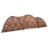 vidaXL Tente igloo de camping 650x240x190 cm 8 personnes Bleu