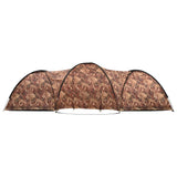 vidaXL Tente igloo de camping 650x240x190 cm 8 personnes Bleu