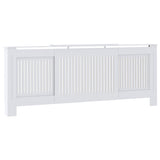 vidaXL Cache-radiateurs 2 pcs blanc MDF 172 cm