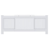 vidaXL Cache-radiateurs 2 pcs blanc MDF 172 cm