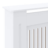vidaXL Cache-radiateurs 2 pcs blanc MDF 172 cm