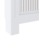 vidaXL Cache-radiateurs 2 pcs blanc MDF 172 cm