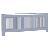 vidaXL Cache-radiateurs 2 pcs blanc MDF 172 cm