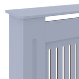 vidaXL Cache-radiateurs 2 pcs blanc MDF 172 cm