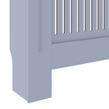 vidaXL Cache-radiateurs 2 pcs blanc MDF 172 cm