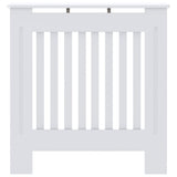 vidaXL Cache-radiateurs 2 pcs blanc MDF 172 cm