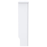 vidaXL Cache-radiateurs 2 pcs blanc MDF 172 cm