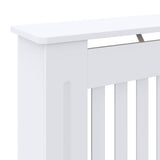 vidaXL Cache-radiateurs 2 pcs blanc MDF 172 cm