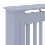 vidaXL Cache-radiateurs 2 pcs blanc MDF 172 cm