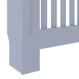 vidaXL Cache-radiateurs 2 pcs blanc MDF 172 cm