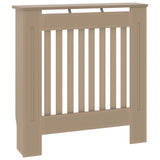 vidaXL Cache-radiateurs 2 pcs blanc MDF 172 cm
