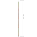 vidaXL Mât de parasol 250 cm Acier galvanisé
