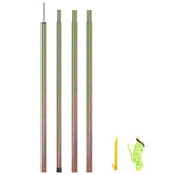 vidaXL Mât de parasol 250 cm Acier galvanisé (plusieurs options disponibles)