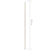 vidaXL Mât de parasol 250 cm Acier galvanisé