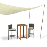 vidaXL Mât de parasol 250 cm Acier galvanisé