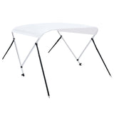 vidaXL Auvent bimini à 3 arceaux Bleu 183x140x137 cm